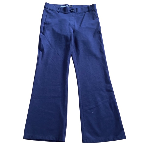 Betabrand Bootcut Yoga Dress Pants in Blue Sz Medium - Picture 2 of 7